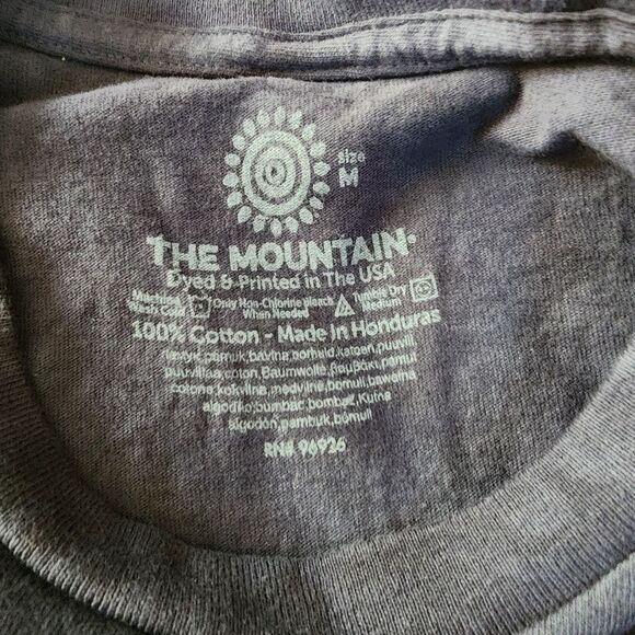 The Mountain Bigfoot Graphic Tee in Black and Gray - Picture 4 of 5